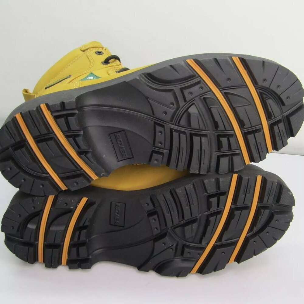 NEW ROYER Mens 8160FLX Work Boots Waterproof Airflow Metal-Free Comfort Size 10 - Picture 7 of 8